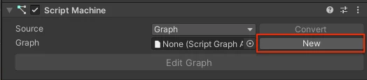 Adding a Script Graph asset